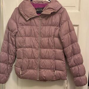 Eddie Bauer Women's Puffer Jacket in Mauve